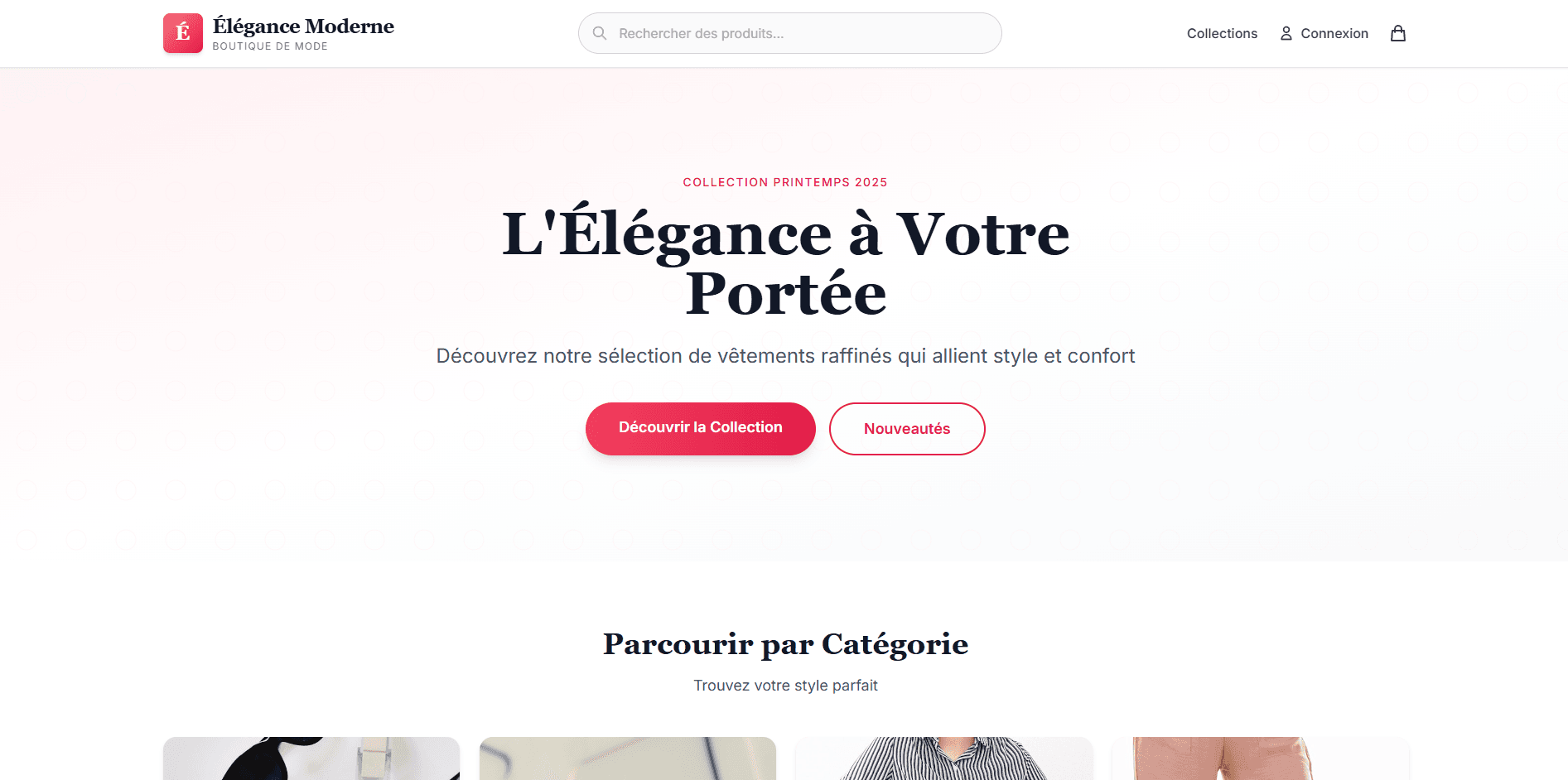 Full E-commerce Website